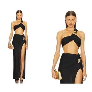 Michael Costello x REVOLVE Magnolia Top in Black